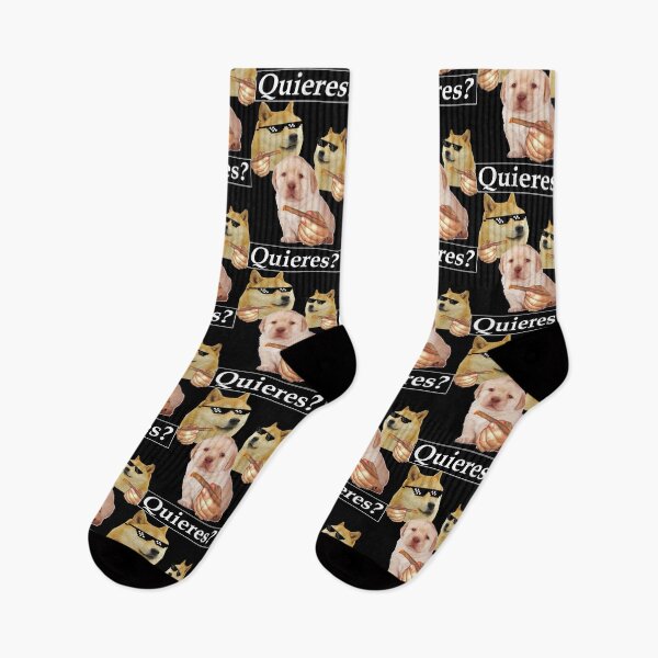 Item preview, Cute Golden Retriever and shiba inudog  puppy Quieres meme- funny meme-  designed and sold by Rajpramanik.
