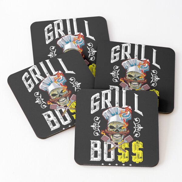 Item preview, Skull Grill Chef T-ShirtSkull Grill Boss Chef Cook Cooking Cool designed and sold by GundLamb.