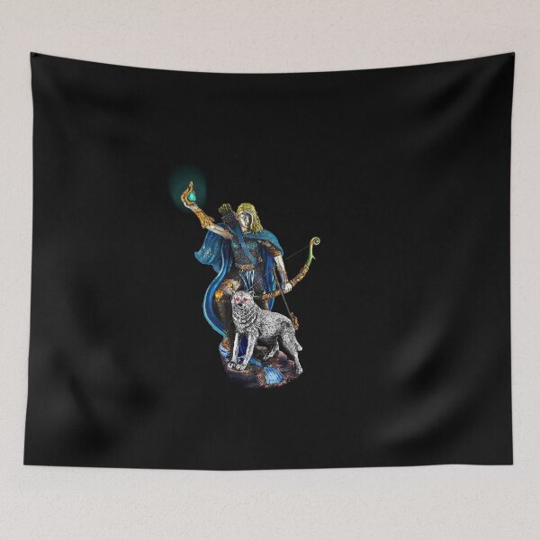 Item preview, Skadi Norse Winter Goddess designed and sold by signsandsymbols.