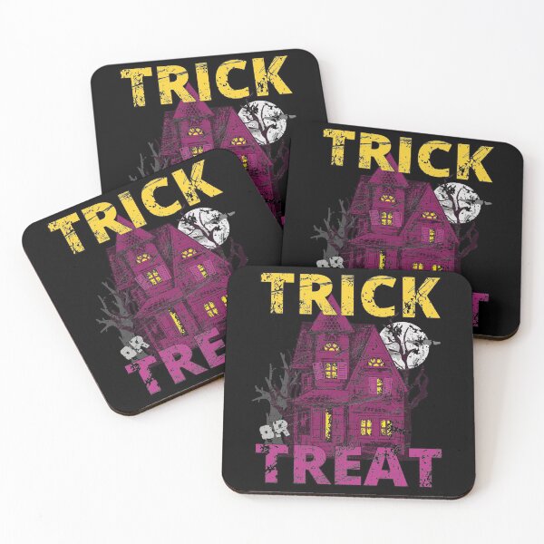 Item preview, Scary Haunted House Trick or Treat Distressed Vintage designed and sold by 133DandC.