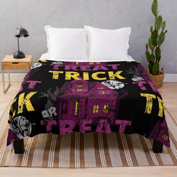 Item preview, Scary Haunted House Trick or Treat Distressed Vintage designed and sold by 133DandC.