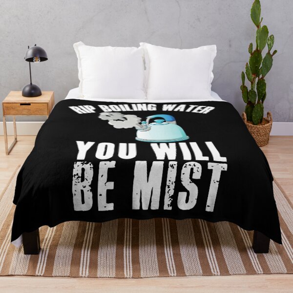 Item preview, RIP Boiling water. You will be mist! Funny science or chef pun! designed and sold by HROC.