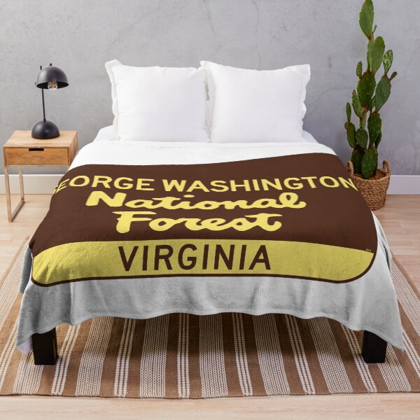 Item preview, George Washington National Forest Virginia Laptop Luggage Bumper VA designed and sold by DESTINATIONS DECAL.