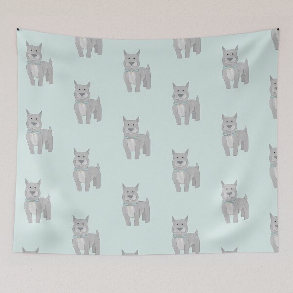 Item preview, Grey Pit Bull designed and sold by Christie Cudia.