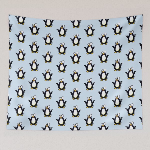 Aperçu de l'œuvre Ponding Penguin créée et vendue par cardvibes.