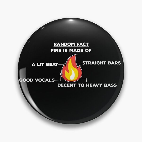 Item preview, Music Producer Random Fact What Makes Fire  designed and sold by AritraSur.