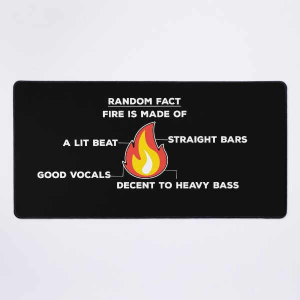 Item preview, Music Producer Random Fact What Makes Fire designed and sold by AritraSur.