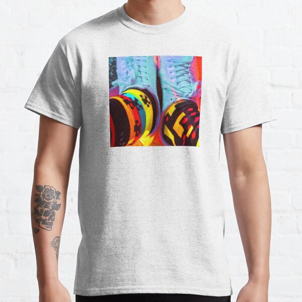 Gamer Neon Socks & White Shoes Classic T-Shirt