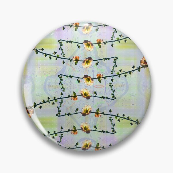 Item preview, Hollyhocks, Hockey Pucks, Holyokes designed and sold by StudioBoomBoom.