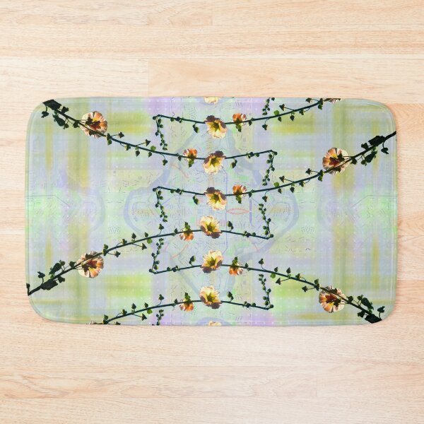 Item preview, Hollyhocks, Hockey Pucks, Holyokes designed and sold by StudioBoomBoom.