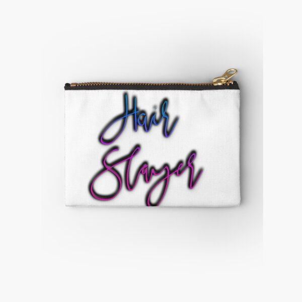 Item preview, Hairstylist Neon Light Hair Slayer Quote designed and sold by Nicole Creates.