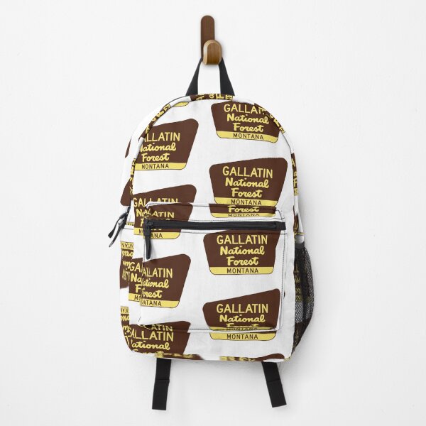 Item preview, Gallatin National Forest Montana Laptop Luggage Bumper MT designed and sold by DESTINATIONS DECAL.