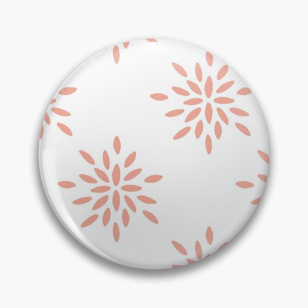 Item preview, Geometric flower pattern pink designed and sold by Gabba Delgado.