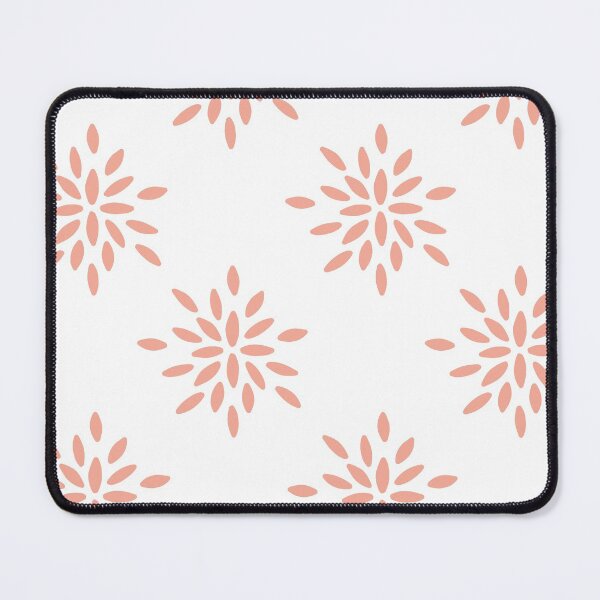 Item preview, Geometric flower pattern pink designed and sold by Gabba Delgado.