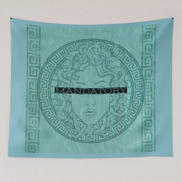 Item preview, Mandatory question mist aqua designed and sold by Mandatory.