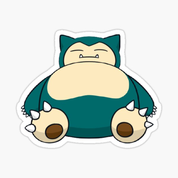 Snorlaxx Glossy Sticker