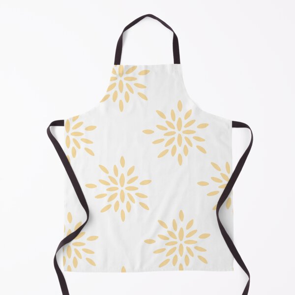 Item preview, Geometric flower pattern yellow designed and sold by Gabba Delgado.