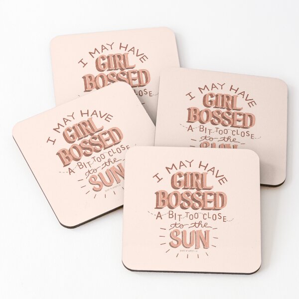 Item preview, I Fear I May Have Girl Bossed A Bit Too Close to the Sun Quote Tiktok Funny  designed and sold by Amber  Liu.