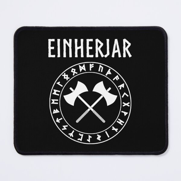 Item preview, Einherjar Norse Warrior of Valhalla designed and sold by Agema Apparel.