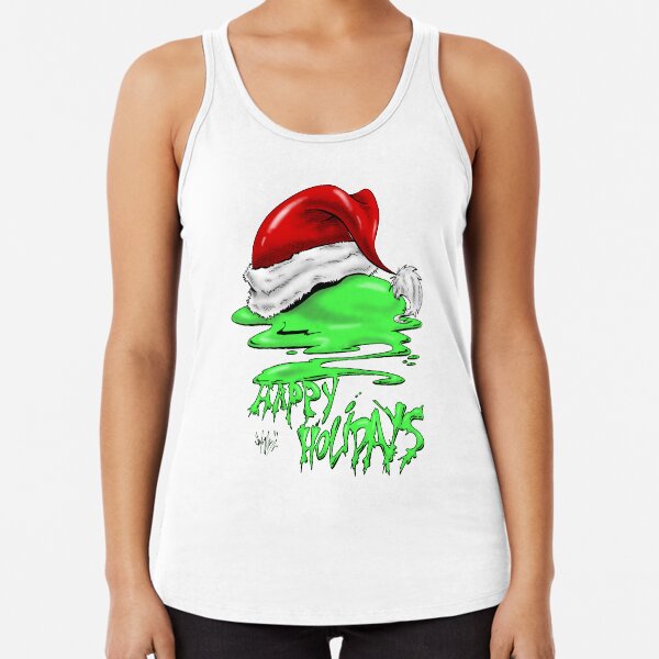 Snot That Ate Port Harry Christmas - 2014 Racerback Tank Top
