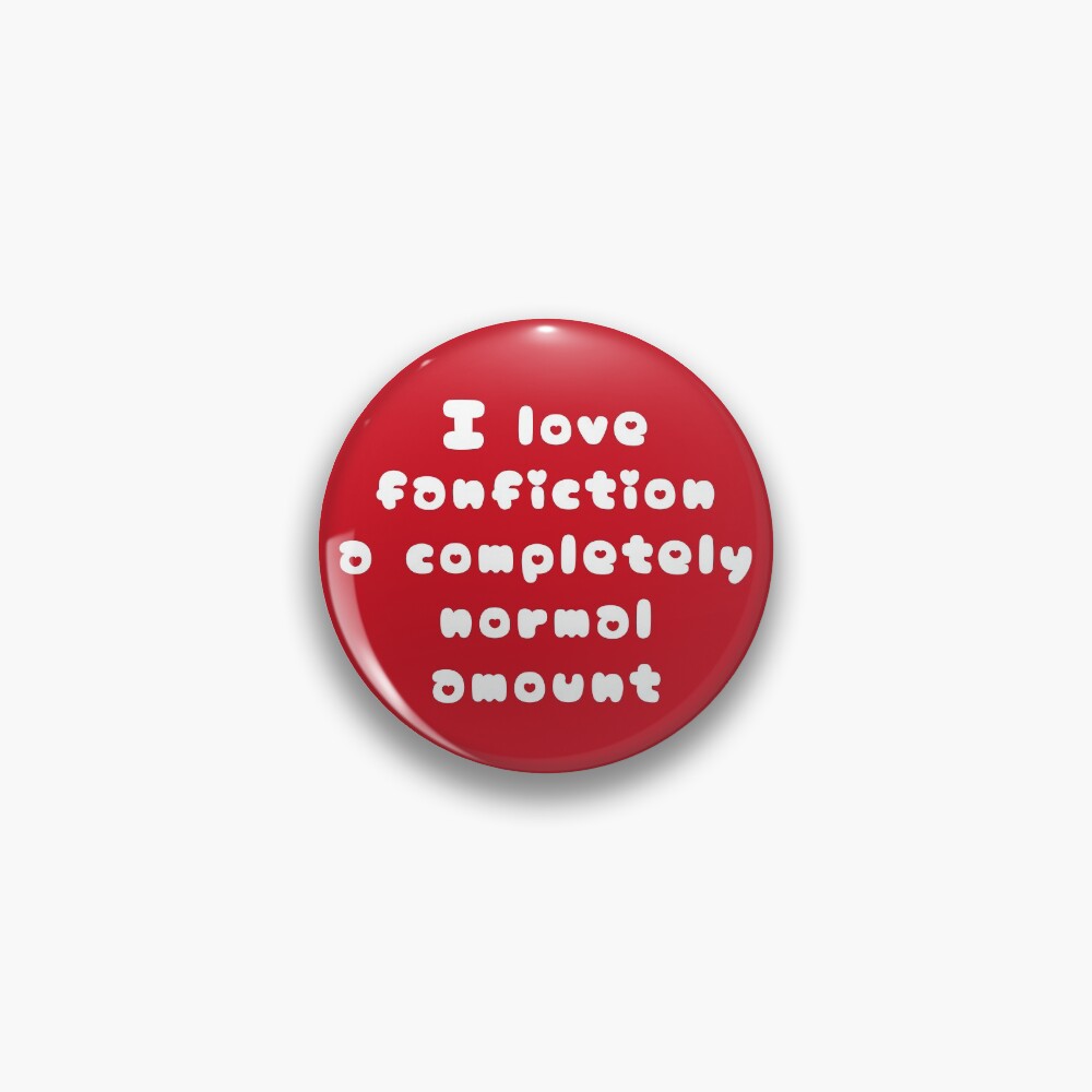 Item preview, Pin designed and sold by FanficTrash.