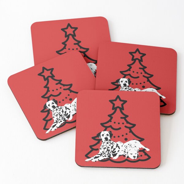 Item preview, Dalmatians and Christmas Tree designed and sold by jamiebertone.