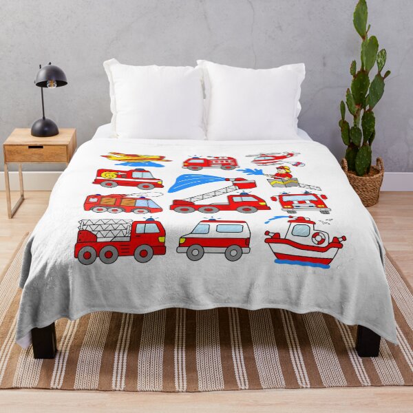 Item preview, Firetrucks Fire Engines Firefighter Trucks for Kids designed and sold by samshirts.