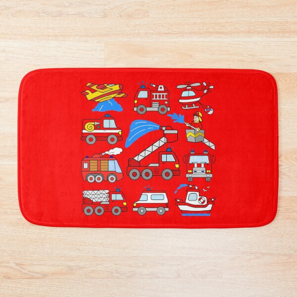 Item preview, Firetrucks Fire Engines Firefighter Trucks for Kids designed and sold by samshirts.