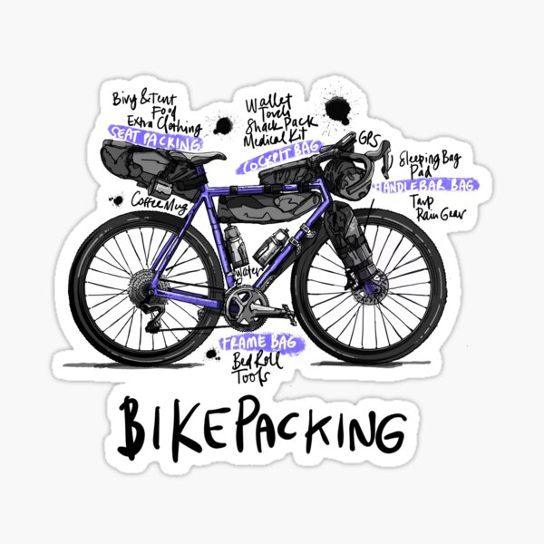 Item preview, Bikepacking designed and sold by shortbutcool.