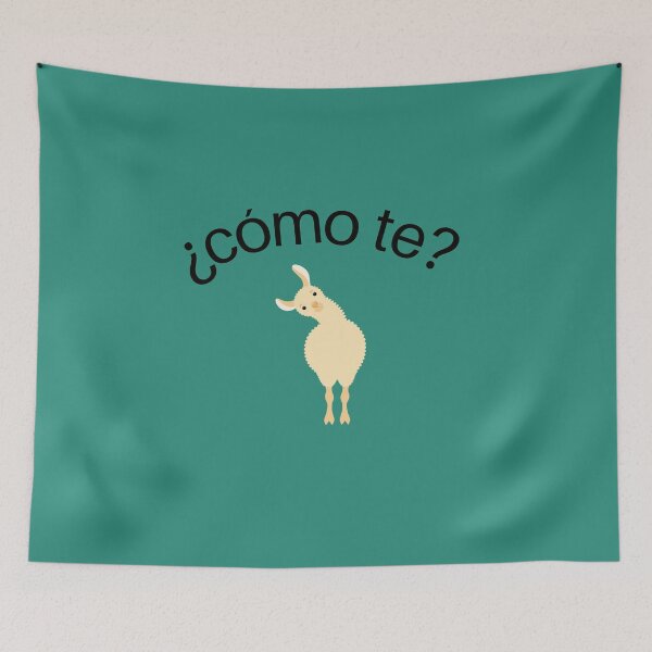 Item preview, Copy of Como Te Llamas Funny Llama Spanish Word Humor Essential T-Shirt designed and sold by Harmonystore.