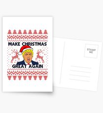 Make Christmas Great Again Postcards