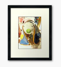Plush Framed Print