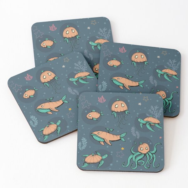 Item preview, Pumpkin Sea Creatures designed and sold by ShaireProd.