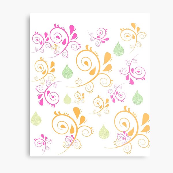 Floral Metal Print