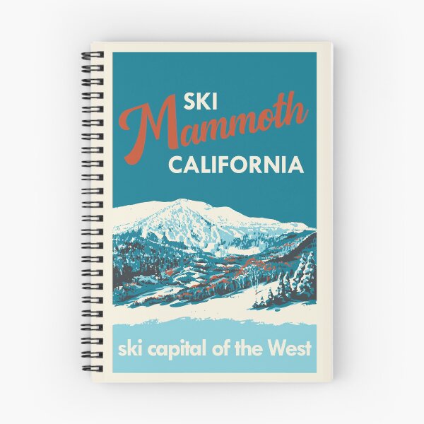 Item preview, Ski Mammoth Mountain Vintage Ski Poster designed and sold by ROEDERcraft.