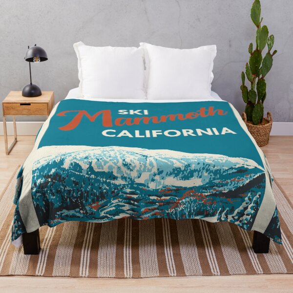 Item preview, Ski Mammoth Mountain Vintage Ski Poster designed and sold by ROEDERcraft.