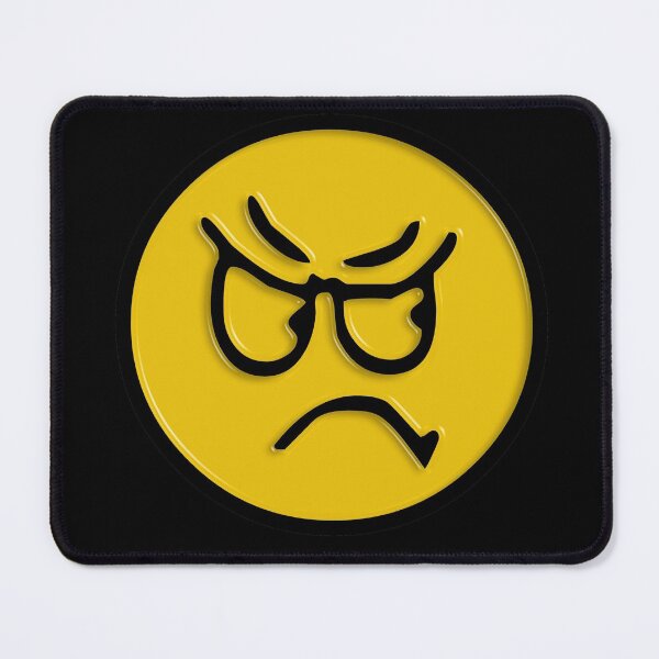 Item preview, Angry Face Emoticon designed and sold by LADYGOODMOOD.
