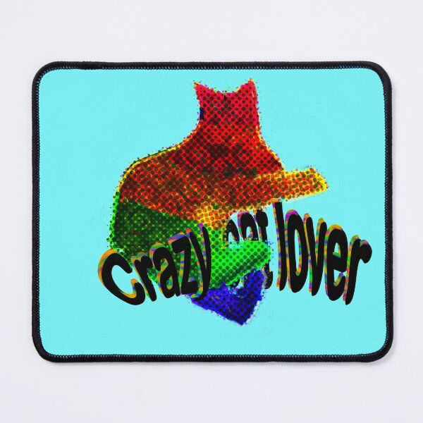 Item preview, Colorful Crazy Cat lover designed and sold by jmdoodlez.