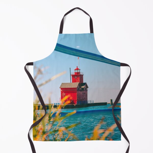 Item preview, Big Red Lighthouse on Lake Michigan designed and sold by Michael Deemer.
