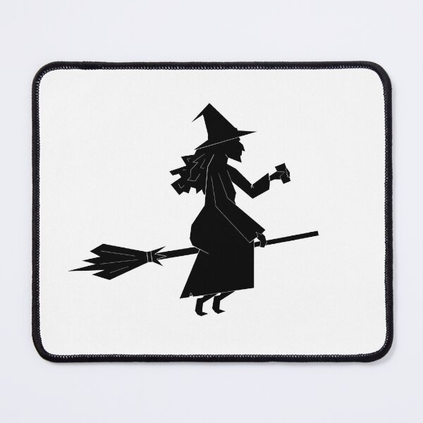 Item preview, Witch on broomstick designed and sold by ArtSCPdesign.