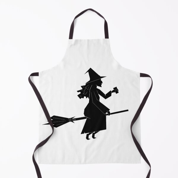 Item preview, Witch on broomstick designed and sold by ArtSCPdesign.