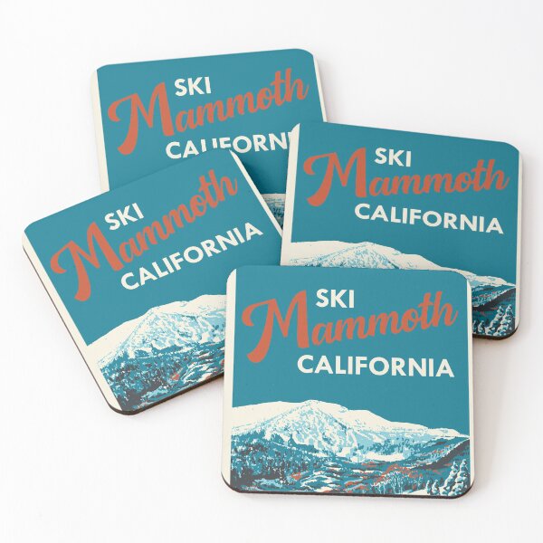 Item preview, Ski Mammoth Mountain Vintage Ski Poster designed and sold by ROEDERcraft.