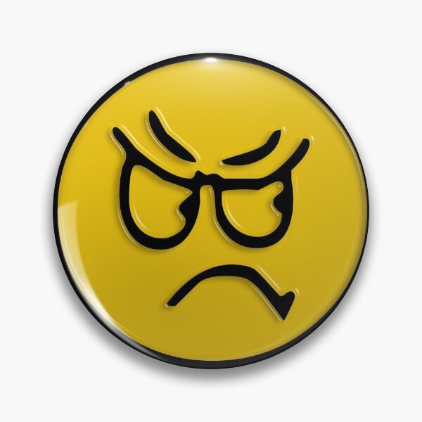 Item preview, Angry Face Emoticon designed and sold by LADYGOODMOOD.