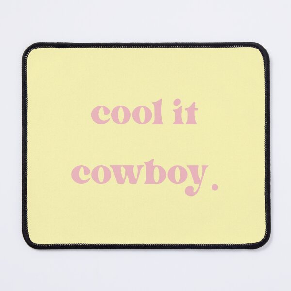 Item preview, Cool It Cowboy Yellow + Pink designed and sold by julesanderson.