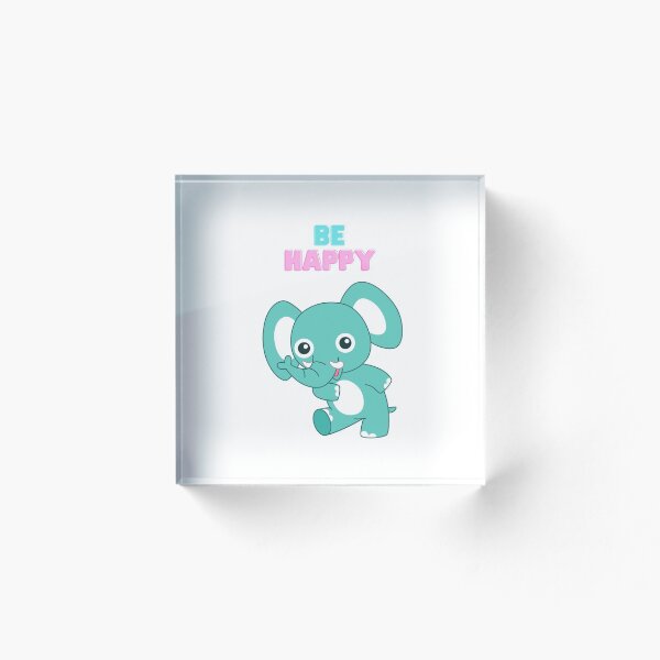 Item preview, Cute happy elephant designed and sold by SCIIX.