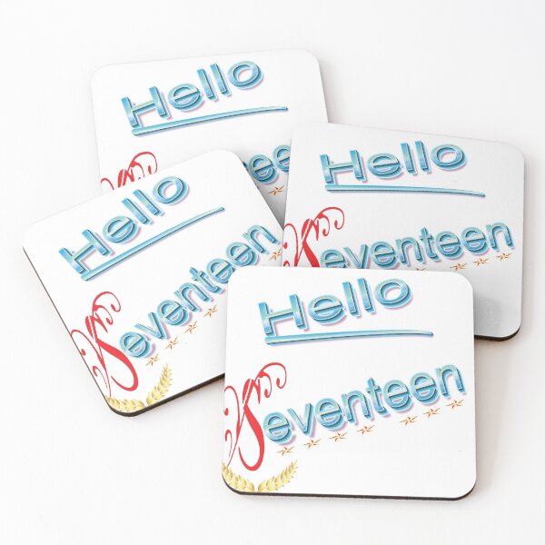 Item preview, Hello 17-Seventeen birthday-gift  designed and sold by RED FIR.