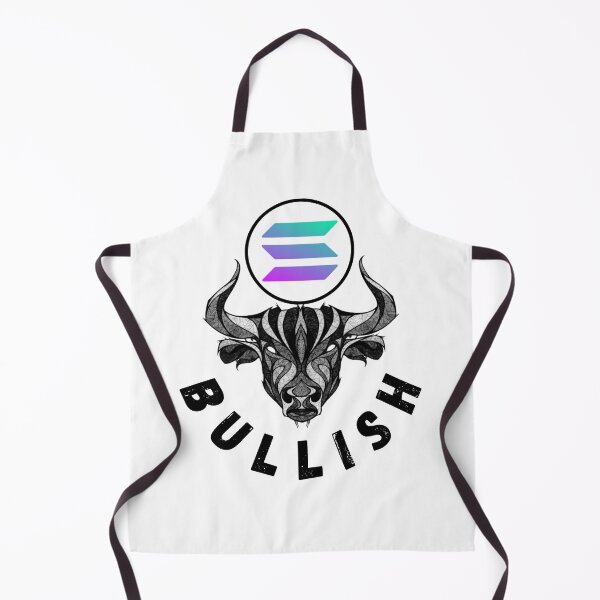 Item preview, Bullish Solana (SOL) Crypto Design designed and sold by Funny-Tees4U.