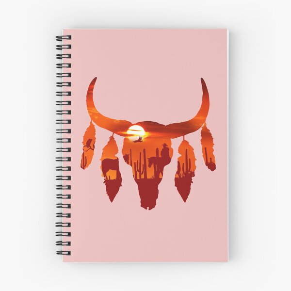 Item preview, Cow Skull, buffalo skull, desert and cowboys, boho, bull skull designed and sold by Collagedream.