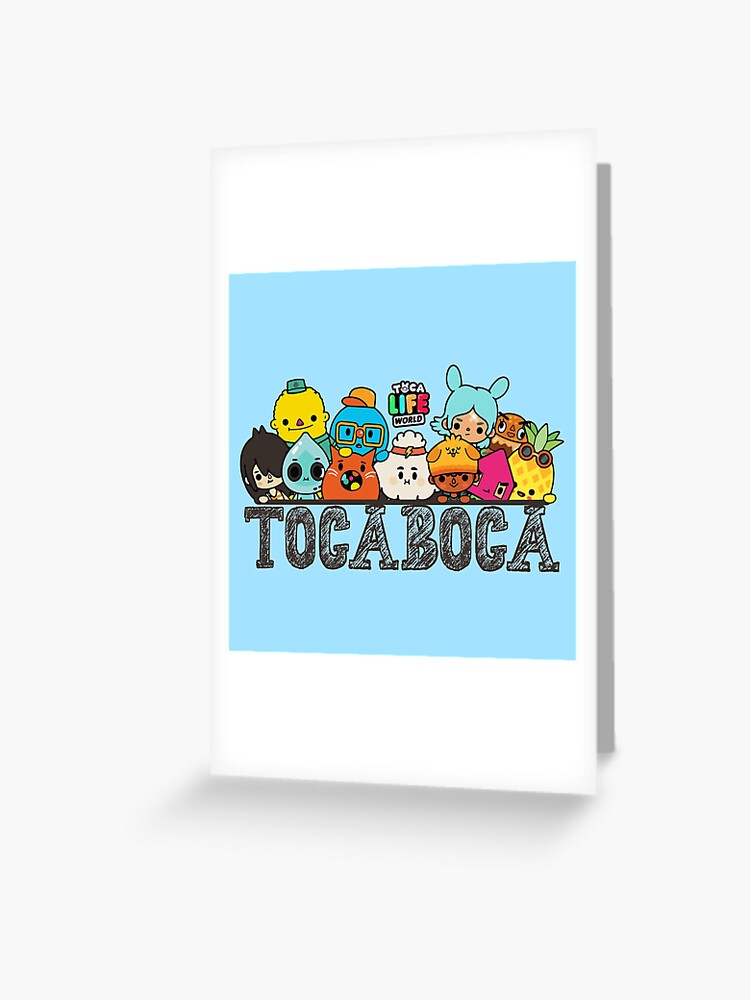 Toca world - tocaboca Characters Greeting Card for Sale by nokenoma