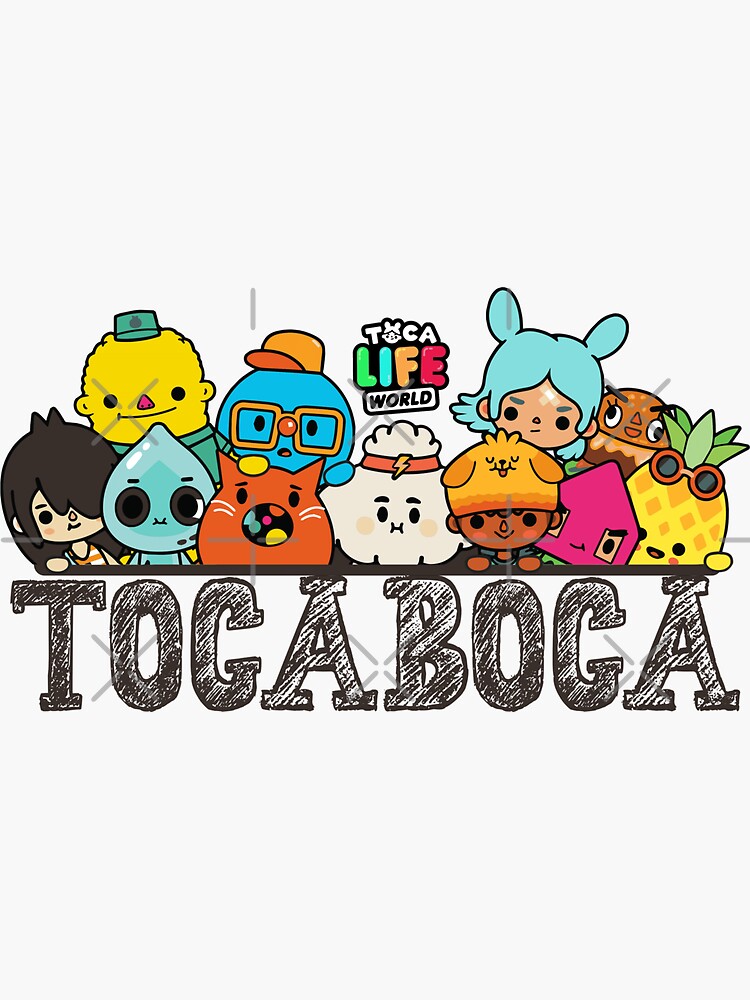 Toca world - tocaboca Characters Greeting Card for Sale by nokenoma